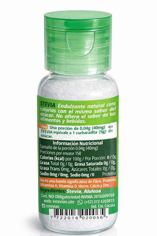 Endulzante Stevia Plus 6g
